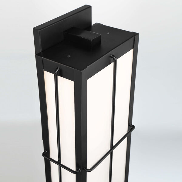 Bensa Black LED Outdoor Wall Sconce, image 3
