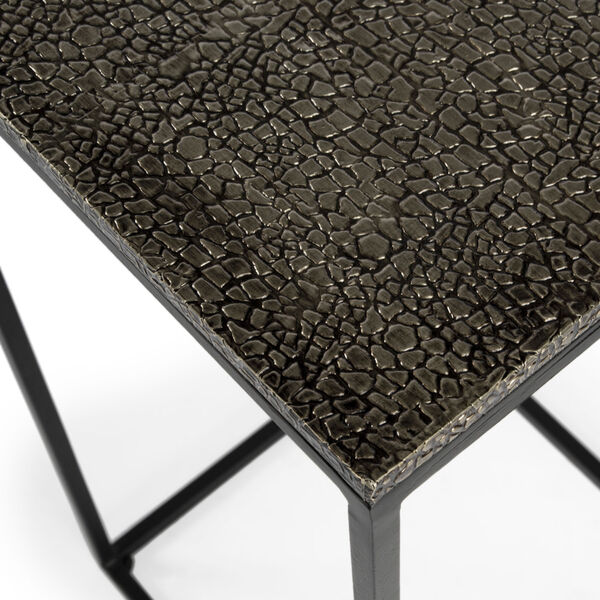 Lacrossa Silver Top End Table, image 4