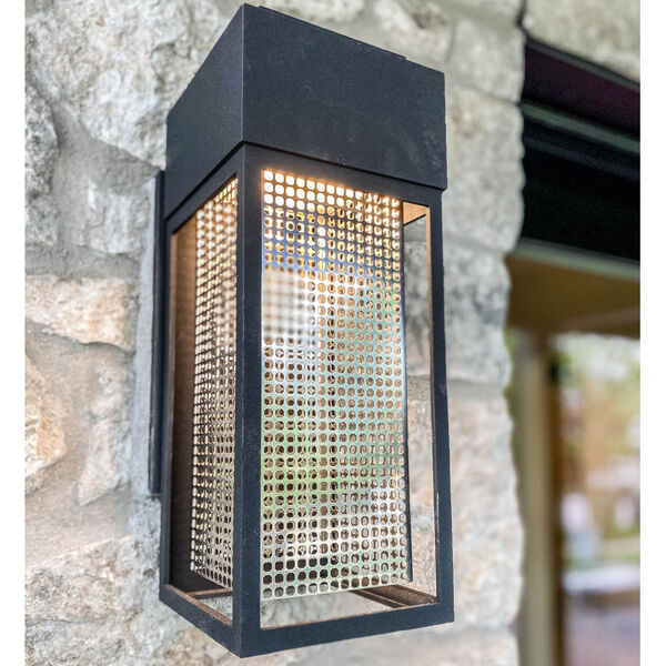 Townhouse Galaxy Black LED One-Light Five-Inch Outdoor Wall Mount, image 11