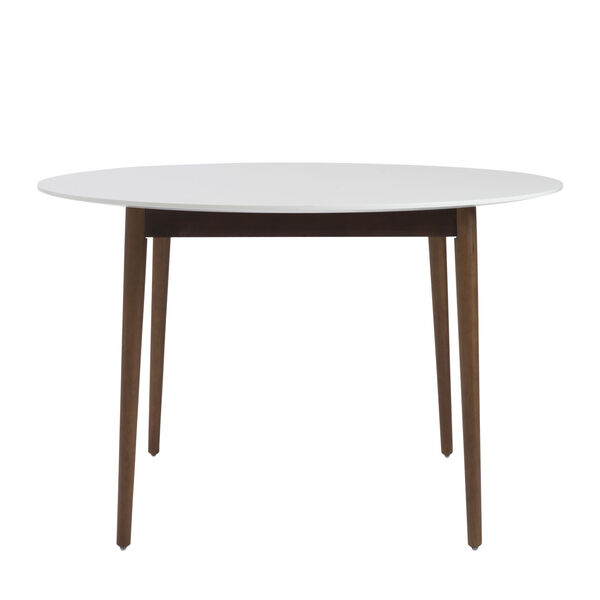 Manon White 47-Inch Round Dining Table, image 2
