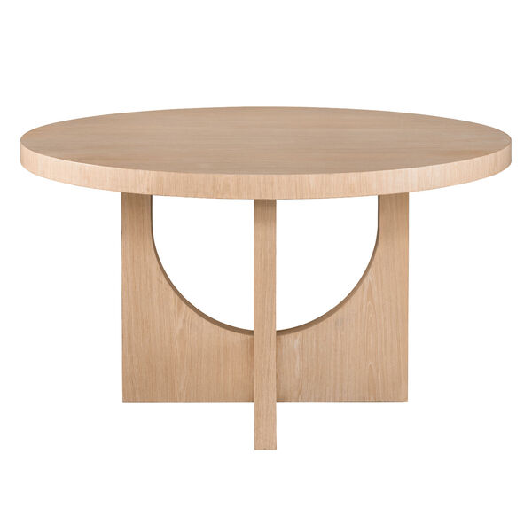 Callon Tech Oak Round Dining Table, image 1