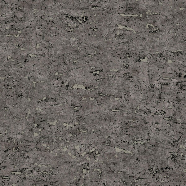 Faux Cork Black Peel and Stick Wallpaper - SAMPLE SWATCH ONLY, image 1