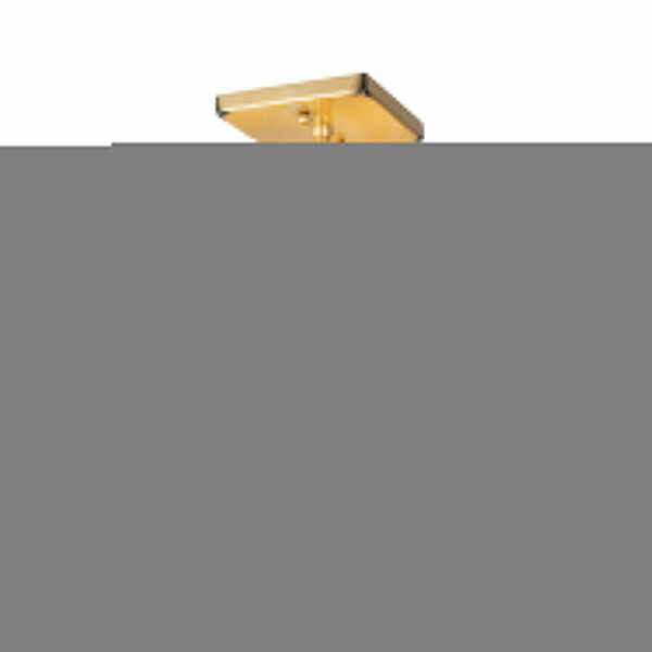 Cubic Calypso Gold Five-Light Semi Flush, image 4