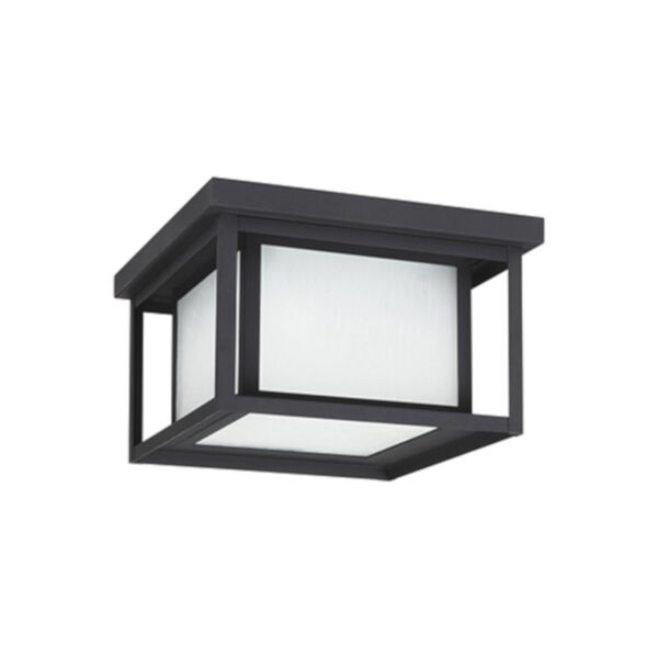 Pax Black 10-Inch LED Outdoor Flush Mount, image 1