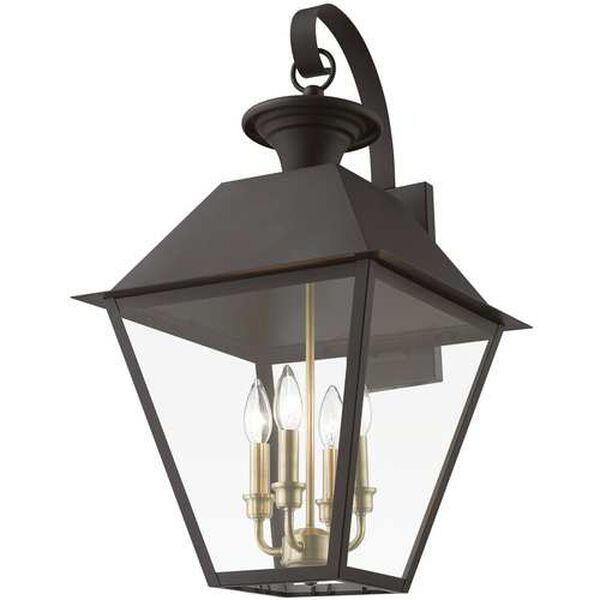 Wentworth Four-Light Outdoor Extra Large Wall Lantern, image 4