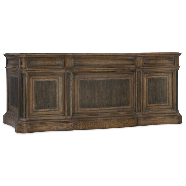 Hill Country St. Hedwig Brown Executive Desk, image 1