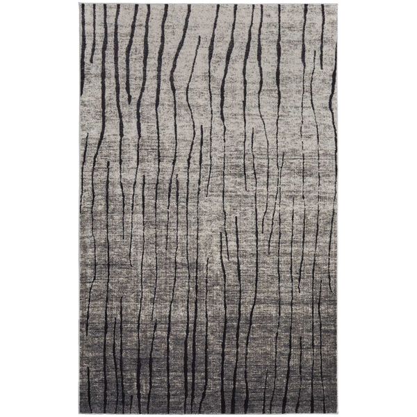 Kano Gray Black Taupe Rectangular 2 Ft. 2 In. x 3 Ft. Area Rug, image 1