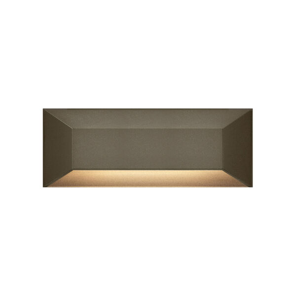 Nuvi Bronze Large Rectangular LED Deck Sconce, image 1