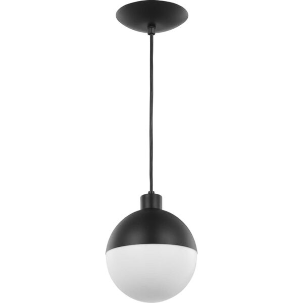 Globe Black Eight-Inch ADA LED Mini Pendant, image 3