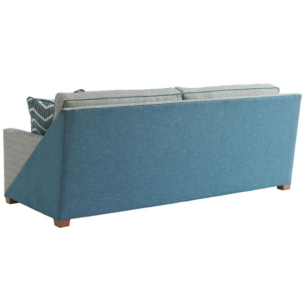 Palm Desert Blue and Brown Lucas Sofa, image 3