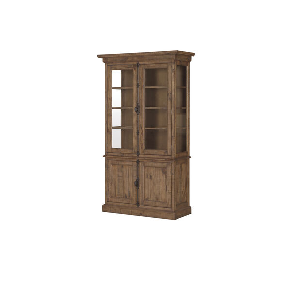 Willoughby China Cabinet in Weathered Barley, image 2