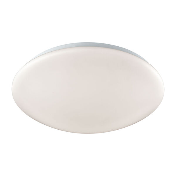 Kalona White ADA LED Flush Mount with White Acrylic Diffuser, image 1