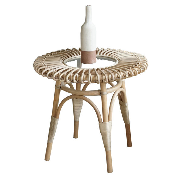 Venice Natural End Table, image 4