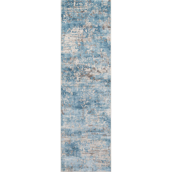 Juliet Abstract Blue Rectangular: 7 Ft. 6 In. x 9 Ft. 6 In. Rug, image 6