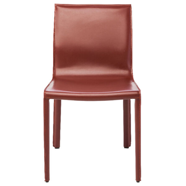 Colter Bordeaux Armless Dining Chair, image 2