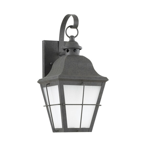 Chatham Oxidized Bronze 7-Inch One-Light Outdoor Wall Lantern, image 1