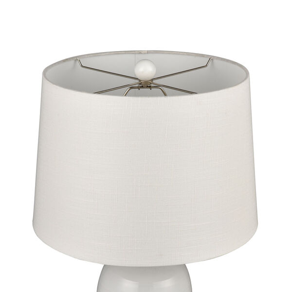 Peli White and Gray 29-Inch One-Light Table Lamp, image 3
