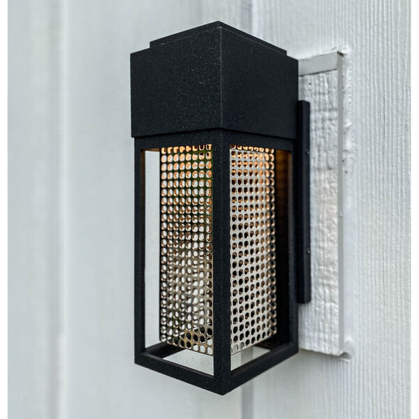 Townhouse Galaxy Black LED One-Light Seven-Inch Outdoor Wall Mount, image 15