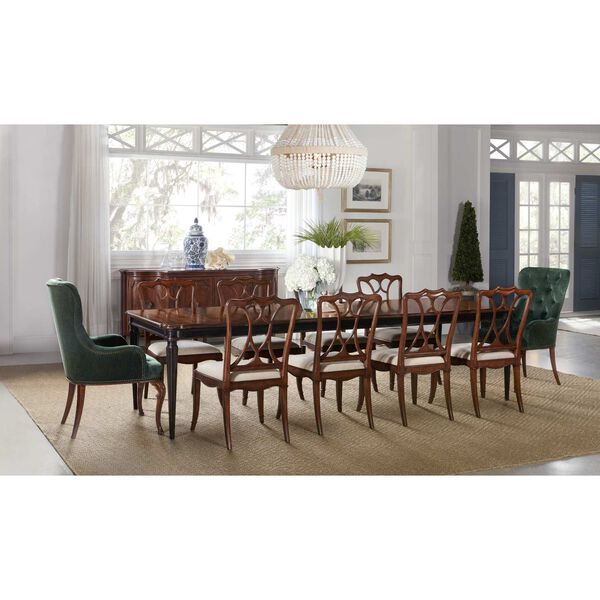 Charleston Black Cherry Rectangle Dining Table, image 3