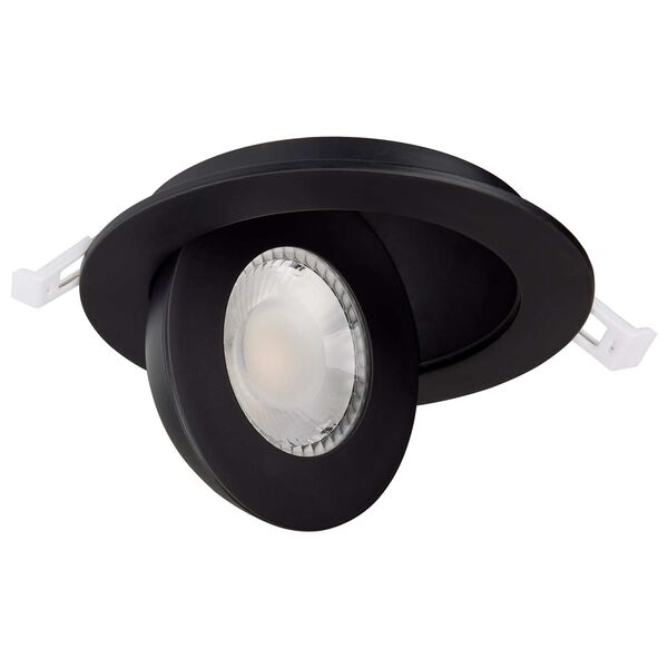 Black Round LED Recessed Light, image 4