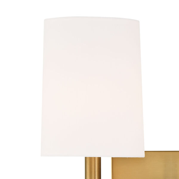 Bromley Vibrant Gold Two-Light Wall Sconce, image 4
