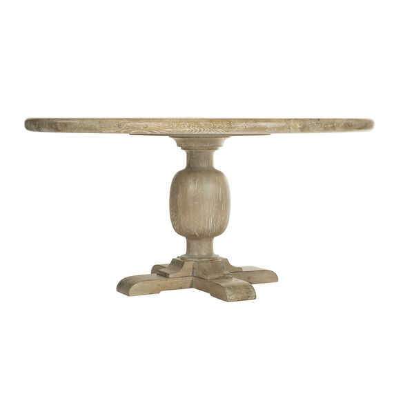 Rustic Patina Sand Round Dining Table, image 2
