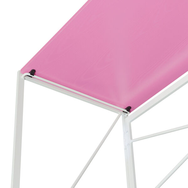 Xtra Pink White Office Desk, image 5