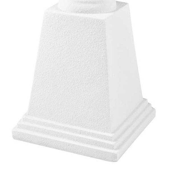 Louros Plaster White Vase, image 4