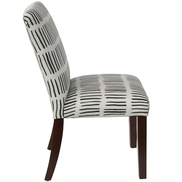 Dash Black White 37-Inch Dining Chair, image 3