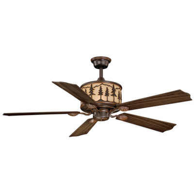 Rustic Lodge Ceiling Fans Weathered