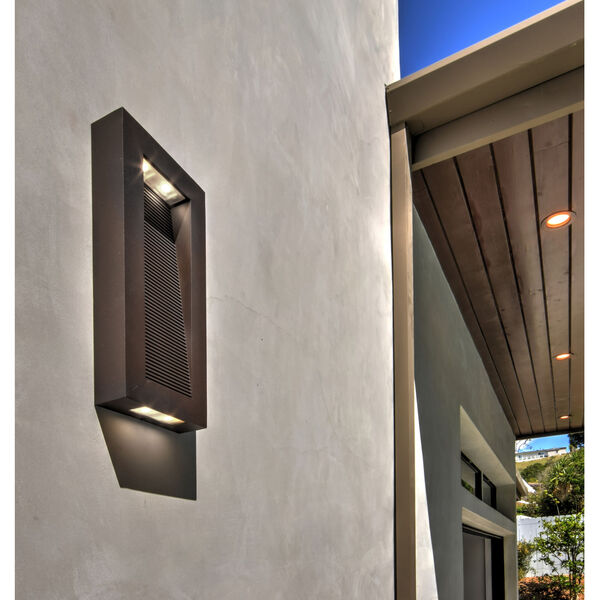 Avenue LED Architectural Bronze 16-Inch Four-Light Dark Sky/ADA Outdoor Wall Mount, image 3