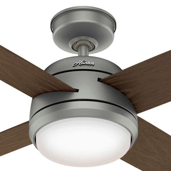 Oceana Matte Silver 52-Inch Two-Light Ceiling Fans, image 6