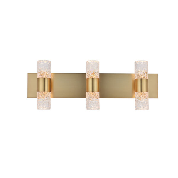 Vega Gold 24-Inch Six-Light LED Bath Vanity, image 1