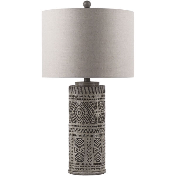 Imelde Black and Gray Table Lamp, image 1