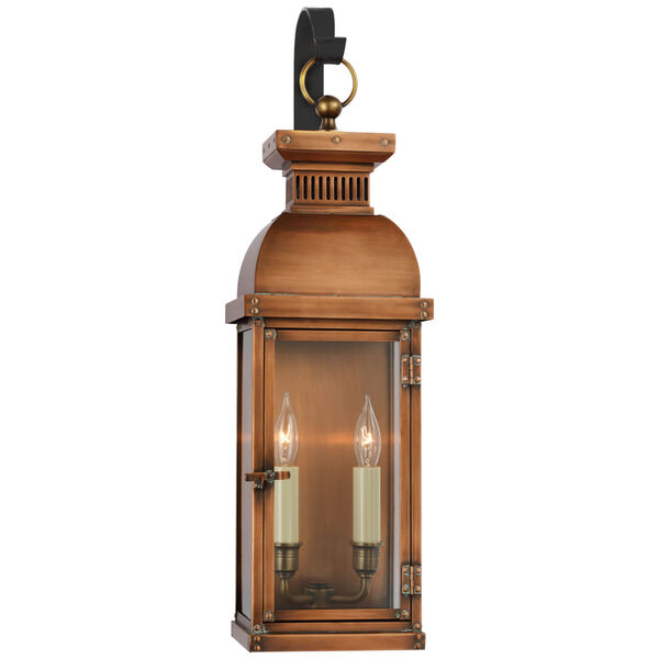 Suffork Scroll Arm Lantern By Chapman and Myers, image 1
