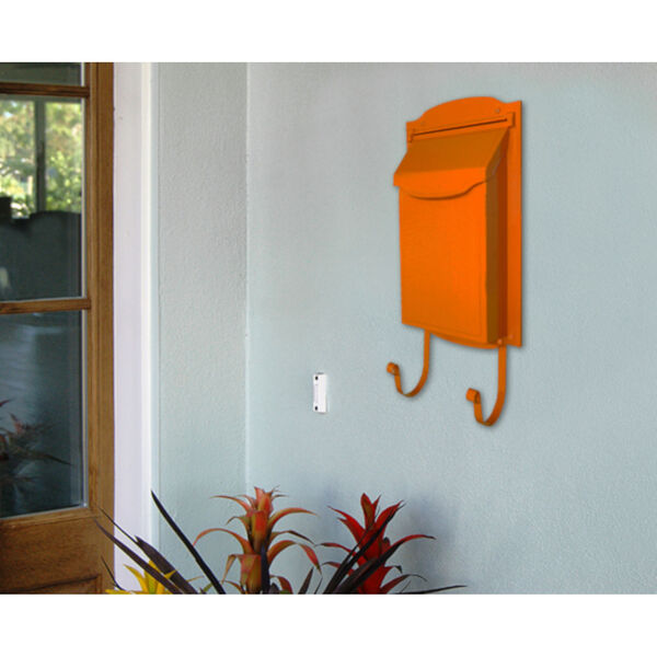 Asbury Orange Vertical Mailbox, image 4