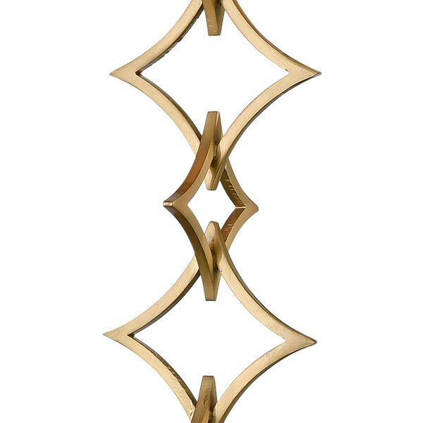 To the Point Aged Brass One-Light Wall Sconce, image 4