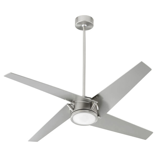 Axis Satin Nickel 54-Inch LED Ceiling Fan, image 1