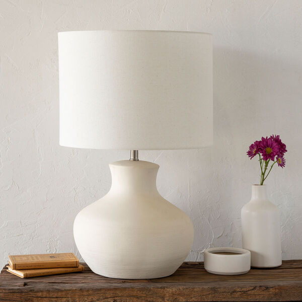 Warren Cream One-Light Table Lamp, image 2