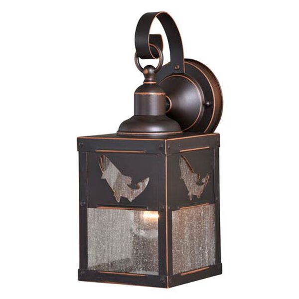 Missoula Burnished Bronze 13-Inch One-Light Outdoor Wall Mount, image 1