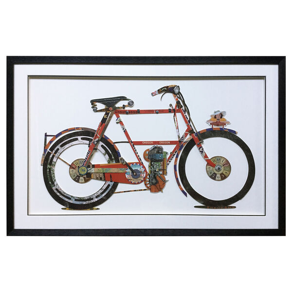 Boho Wheels Framed Wall Art, image 1