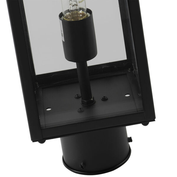 Capture Matte Black One-Light 25-Inch Outdoor Post Lamp, image 4