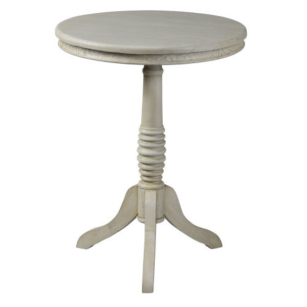 Willow Cottage White End Table, image 1