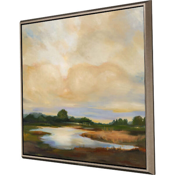 Sunset Hues Green 43 x 43 Inch Landscapes Wall Art, image 3