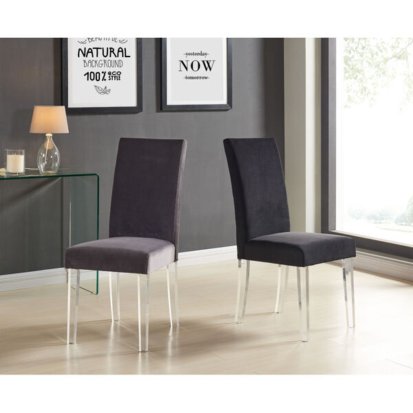 Dalia Black Dining Chair, Set of Two, image 3