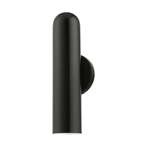 Ardmore Shiny Black One-Light ADA Wall Sconce, image 2