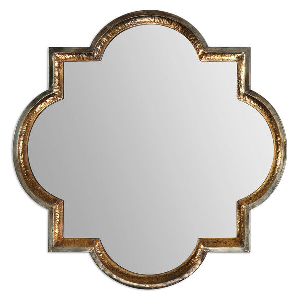Lourosa Antique Gold 39.75-Inch Mirror, image 2