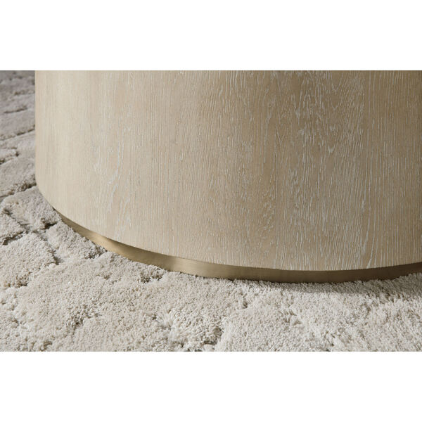Cascade Taupe Round Cocktail Table, image 3