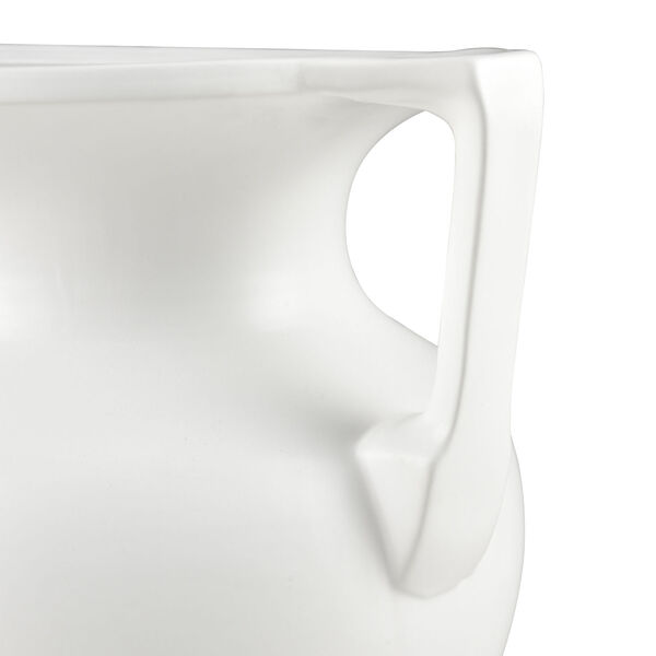 Tellis White Large Vase, image 4