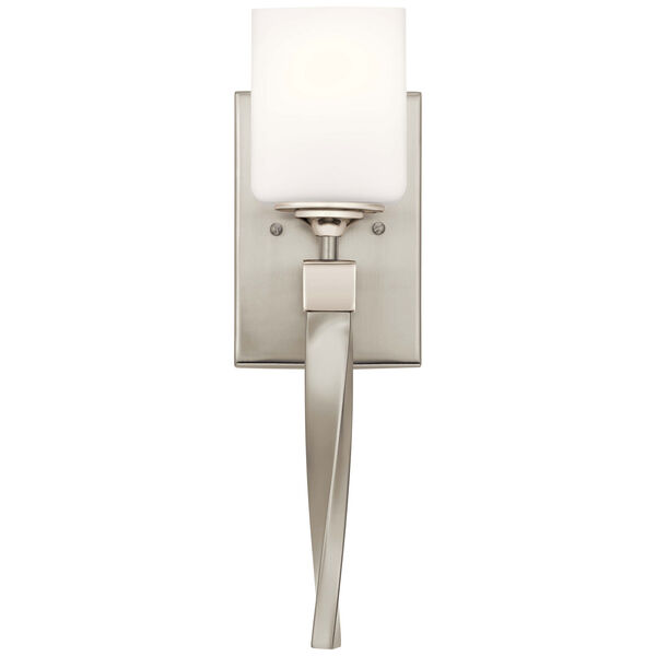 Marette Brushed Nickel One-Light Wall Sconce, image 2
